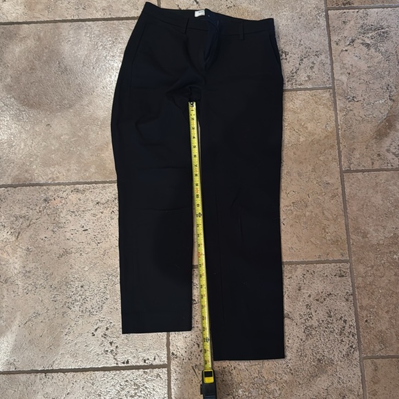 Aritzia Babaton Atelier Sleek Black Slim Trousers Size 6 Minimalist Pant - Picture 2 of 4